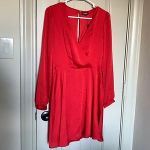 Express long sleeve dress